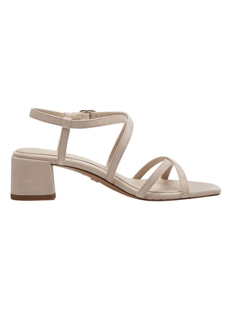 Sandale à Bride Talon Tamaris Beige