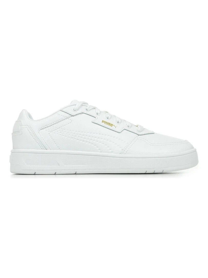 Baskets PUMA Court Classic Lux Blanc