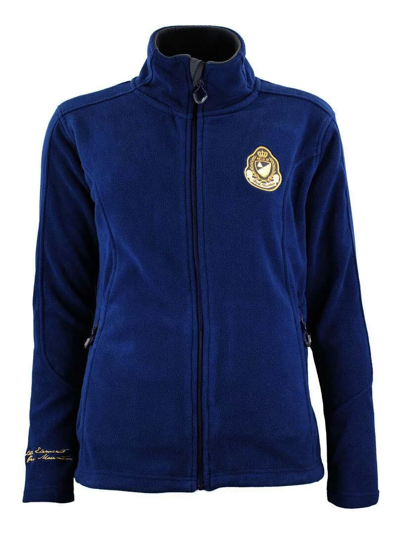 Blouson polaire femme ASAK   Bleu marine