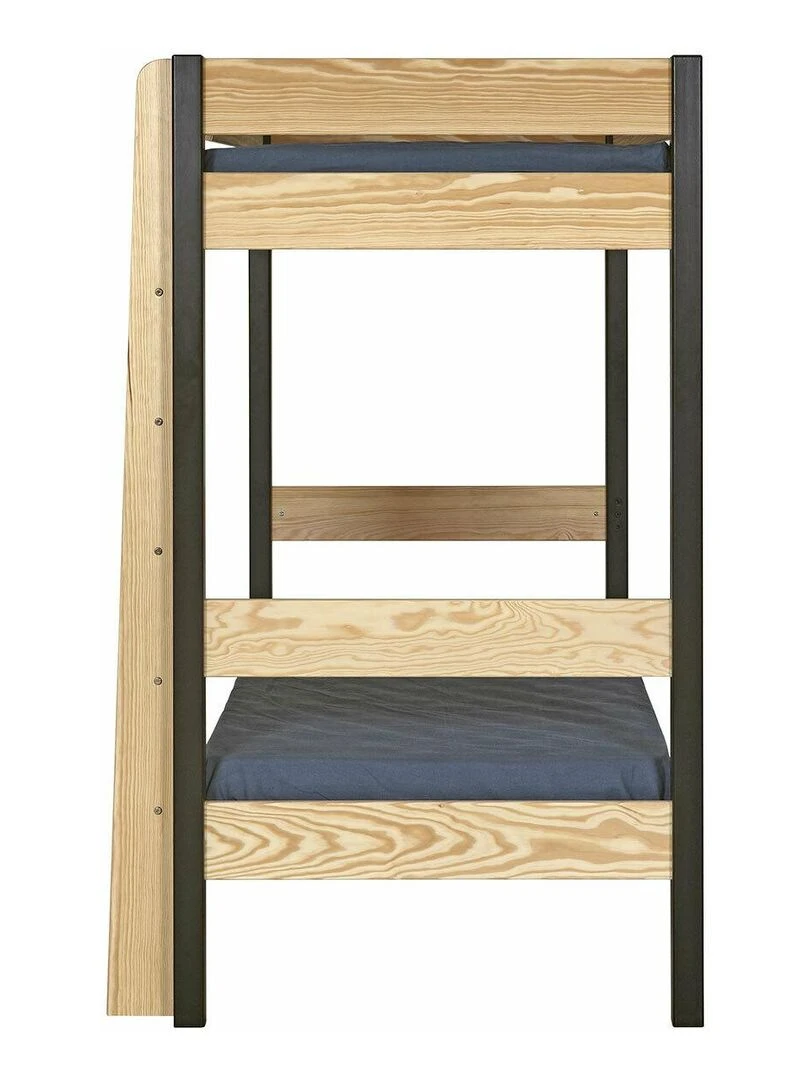 Lit superposé Clea   AKITEN RETAIL   Noir Marron