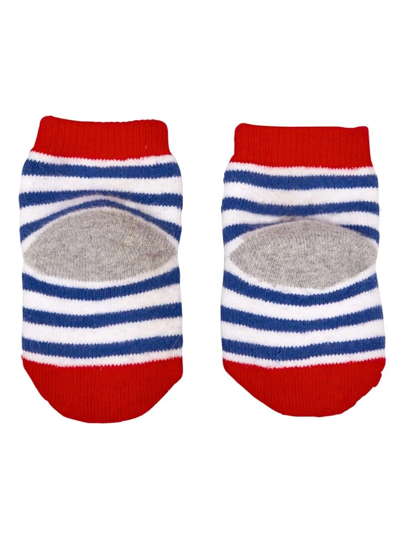 Chaussettes hochet âne Multicolore