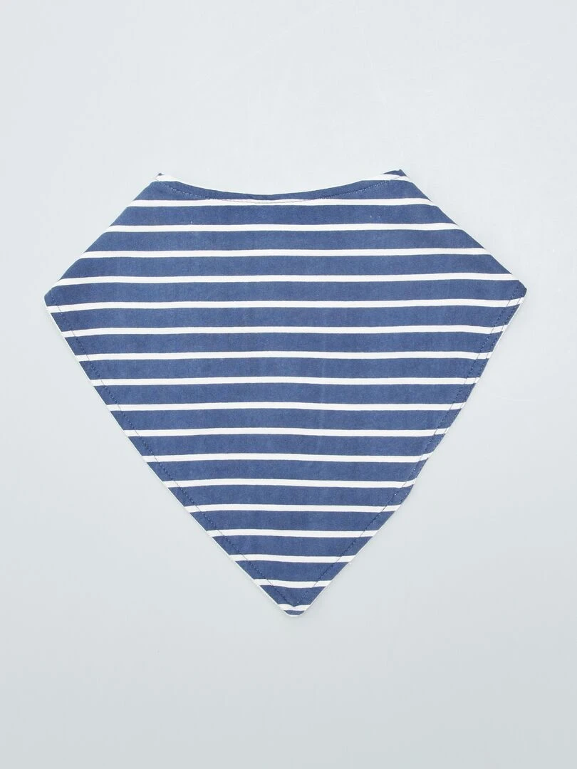 Lot de 3 bavoirs en triangle So Easy Multicolore