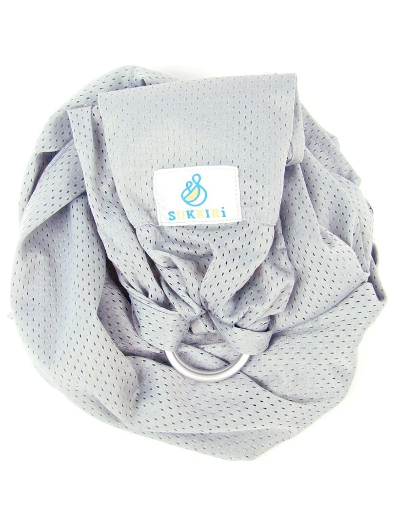 Porte bébé Sling Sukkiri Gris Gris