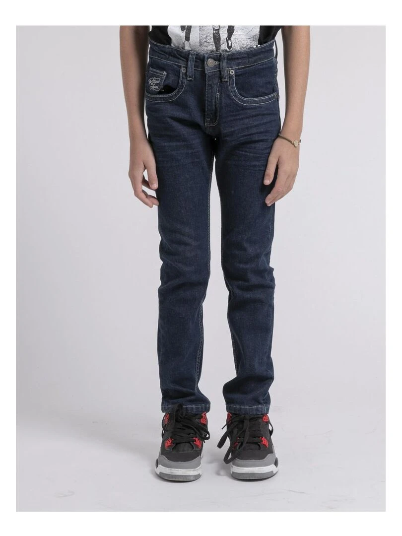 Jean coupe ajustée SALAGNON J Bleu foncé