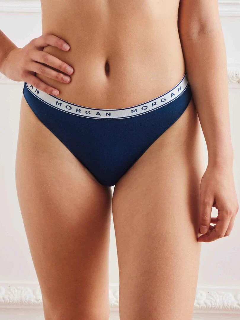 Lot de 2 slips ISA   Morgan   Bleu