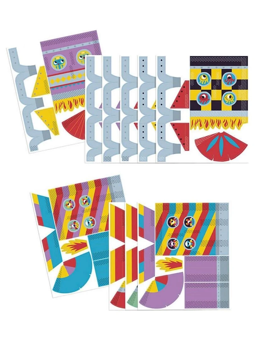 10 Fusees En Papier A Creer   N/A