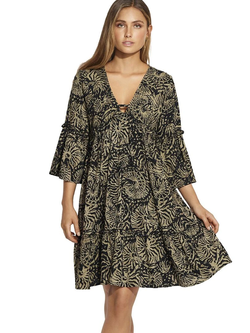 Robe de plage Malibu Noir