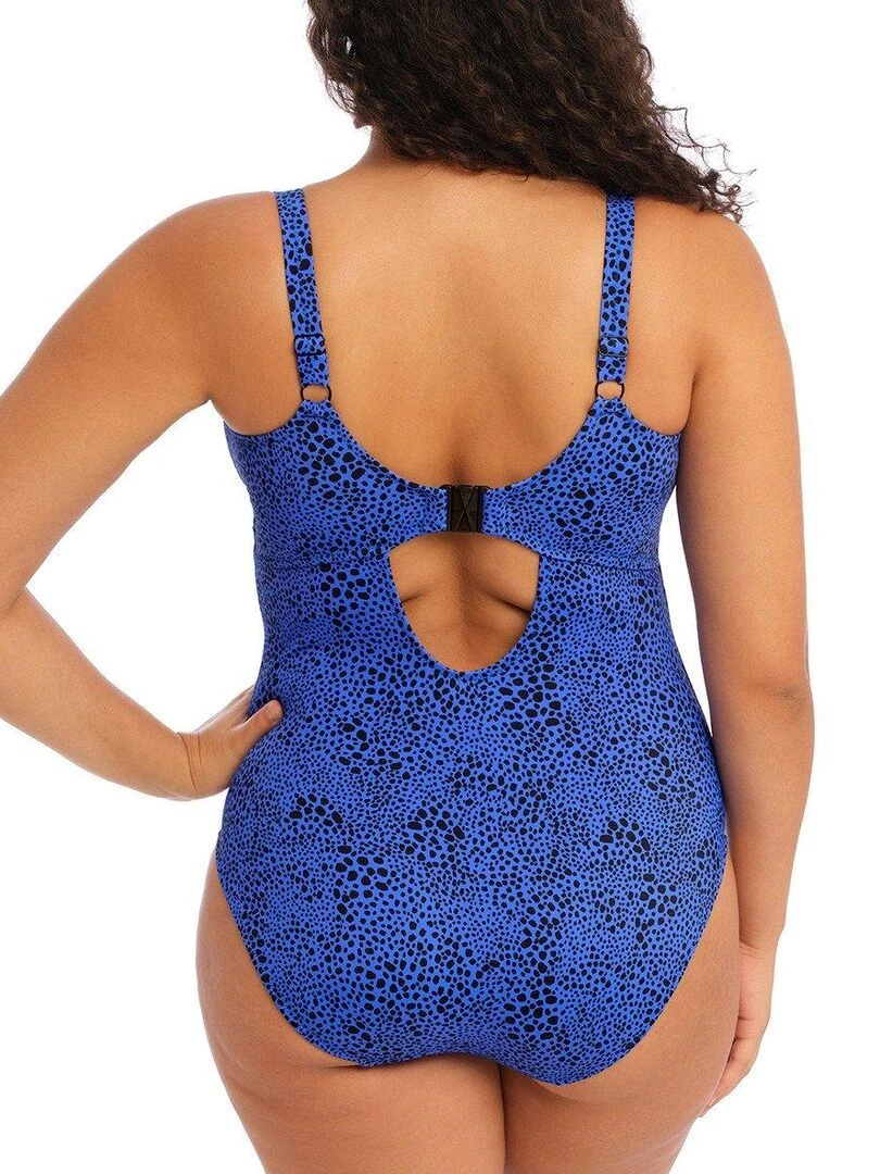 Maillot de bain 1 pièce sans armatures Pebble cove   Bleu