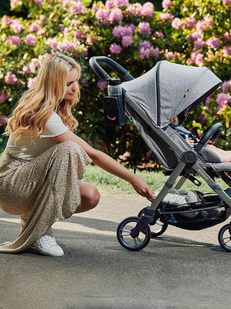 Poussette "Mell" gris clair   Gris clair