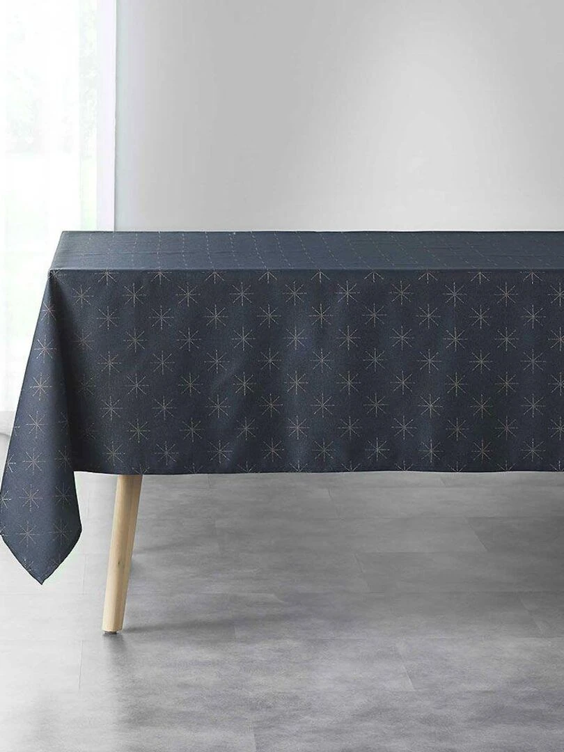 Nappe rectangulaire Etoiles   Bleu marine