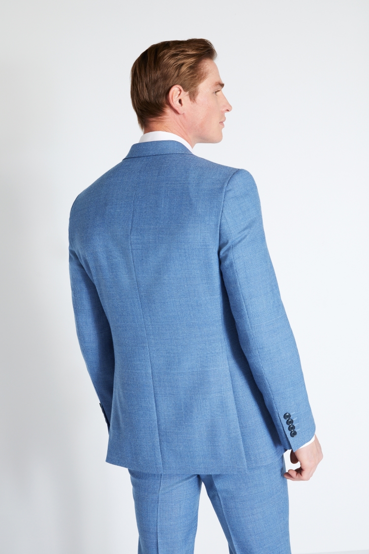 Slim Fit Ink Houndstooth Dress Jacket   Buy Online at Moss
