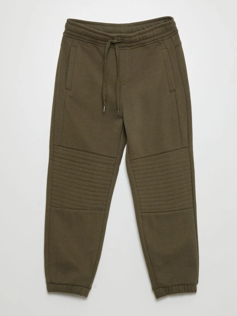 Pantalon jogging en molleton Coupe + confortable Kaki