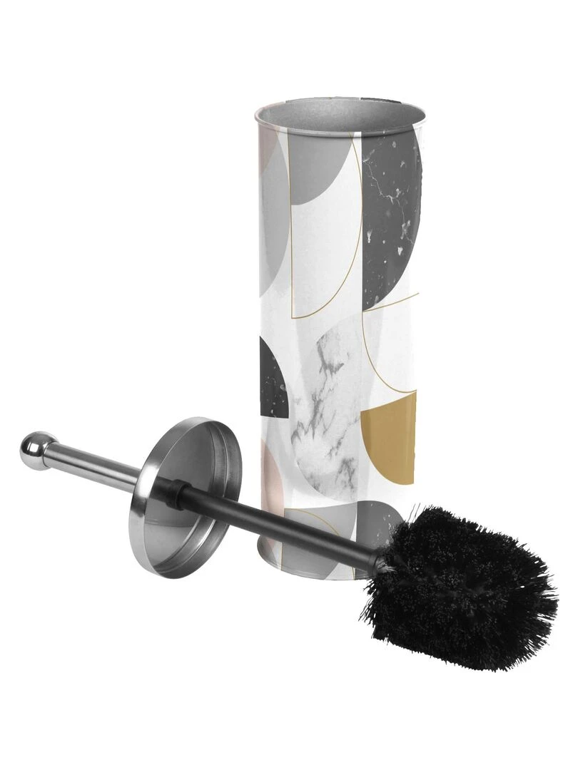 Brosse de toilette Géo Marbre Blanc