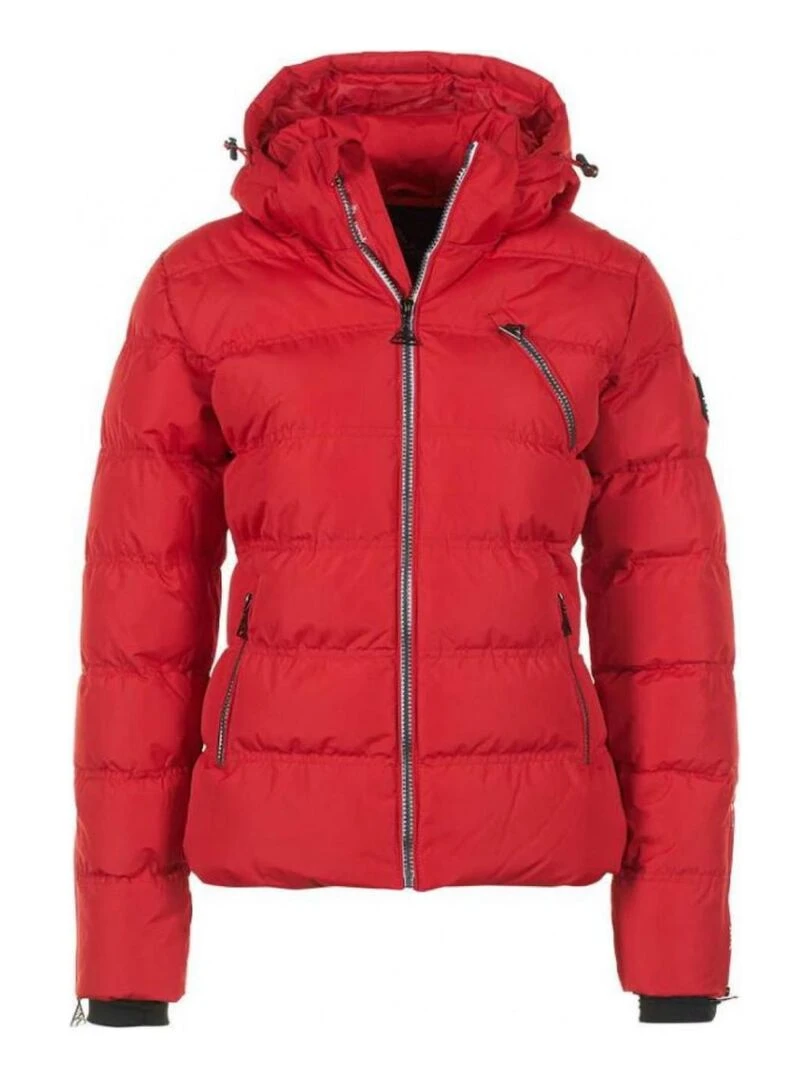 Doudoune de ski femme ARES PEAK MOUNTAIN Rouge
