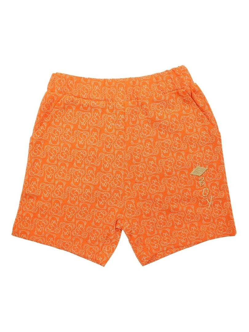 Lee Cooper   Ensemble ​​T shirt short bébé garçon Imprimé Lee Cooper   Orange