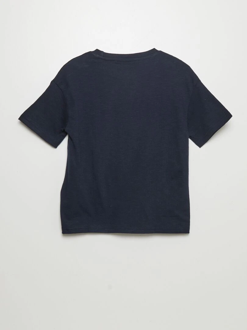 T shirt imprimé 'Black Panther'   Bleu