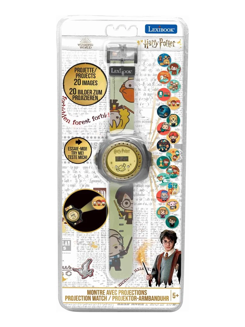 Montre Digitale Avec Projection De 20 Images – Harry Potter   N/A