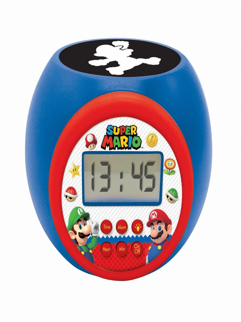 Réveil Projecteur Super Mario Fonction Minuteur N/A