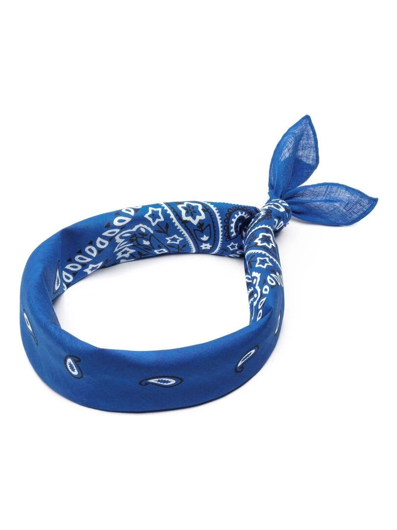 Bandana Coton U.S Premium Bleu roi