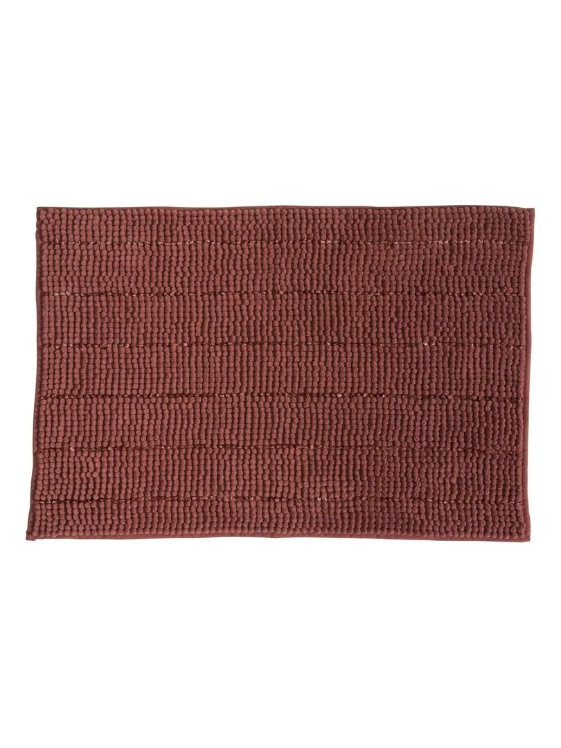 Guy Levasseur Tapis de bain en polyester uni Rose