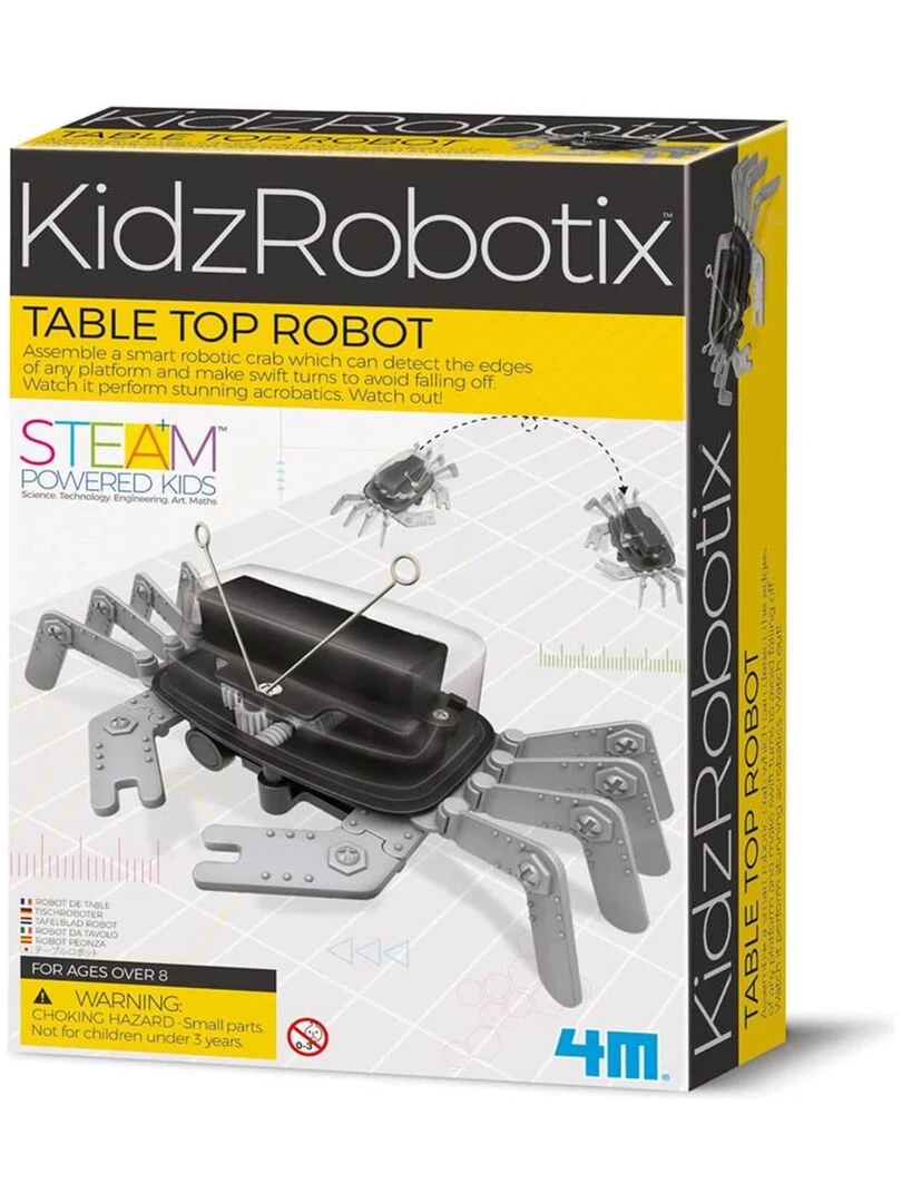 Kit de fabrication Fun Mechanics : Robot pour table N/A