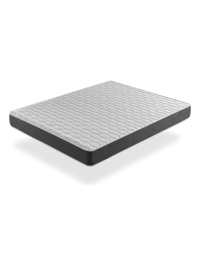 Matelas ARES Epaisseur 18 CM LIT ENFANT Noyau de Moussee respirante. Montessori Gris taupe