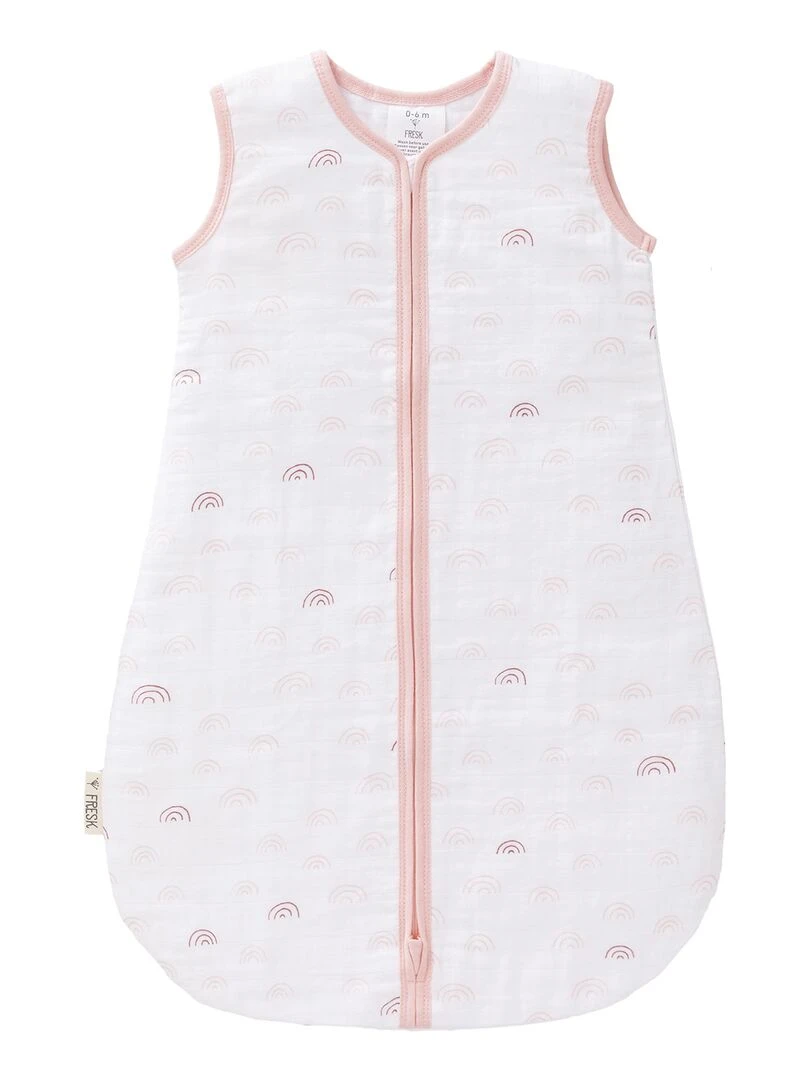 Gigoteuse légère en coton TOG 1 1 rainbow rose (0 6 mois) Rose