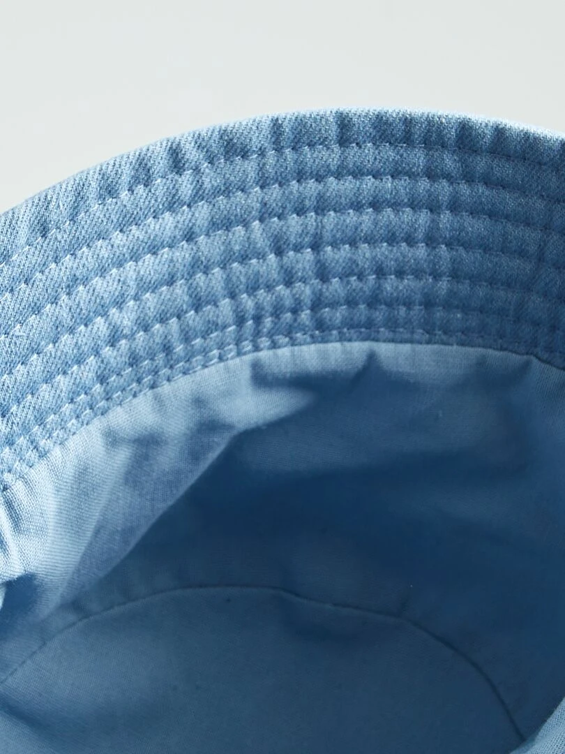 Bob uni à nouer   Bleu