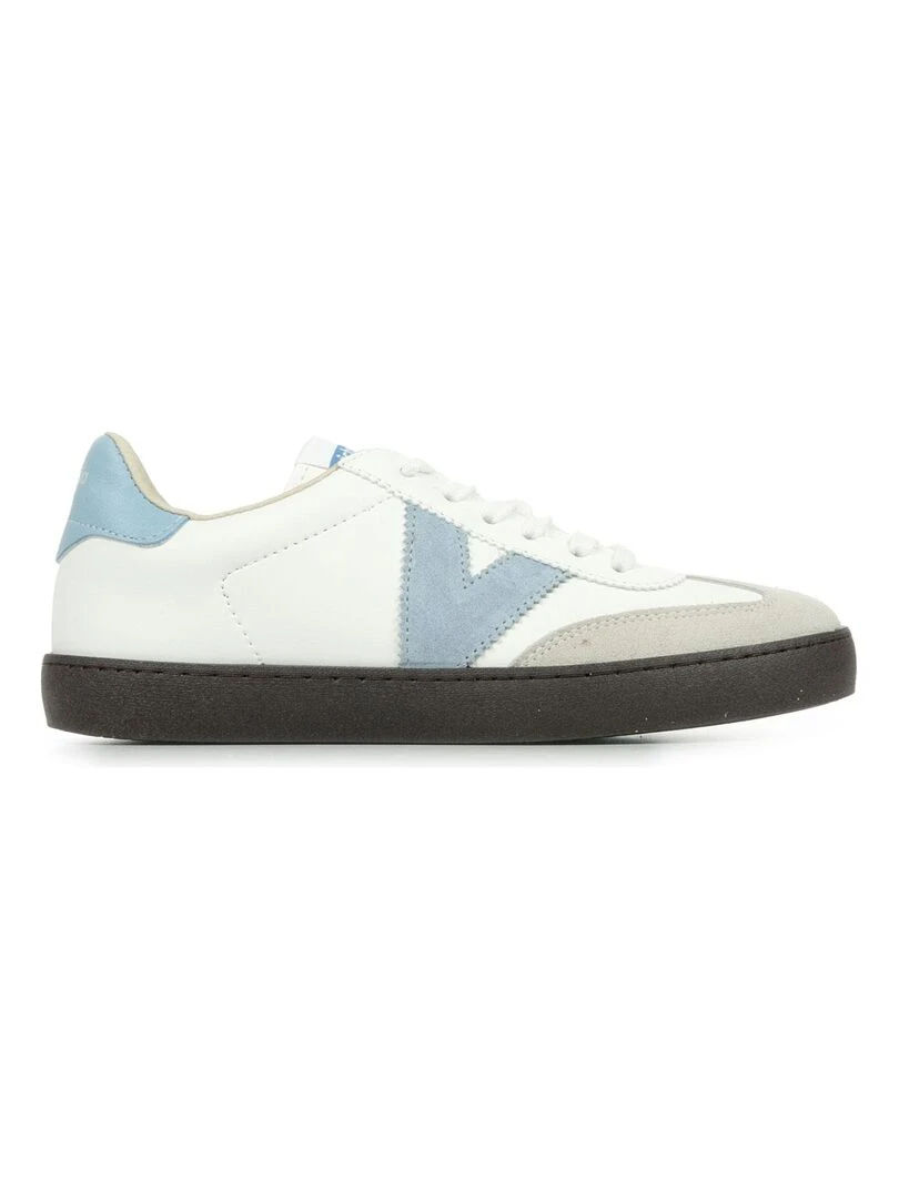 Baskets Victoria Berlin Blanc Beige Bleu