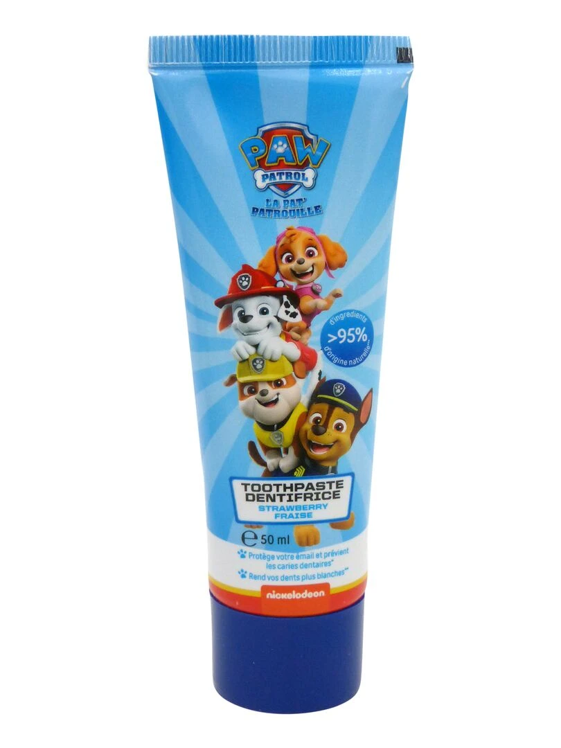 La Pat Patrouille Dentifrice pour Enfant Goût Fraise 50 ml N/A