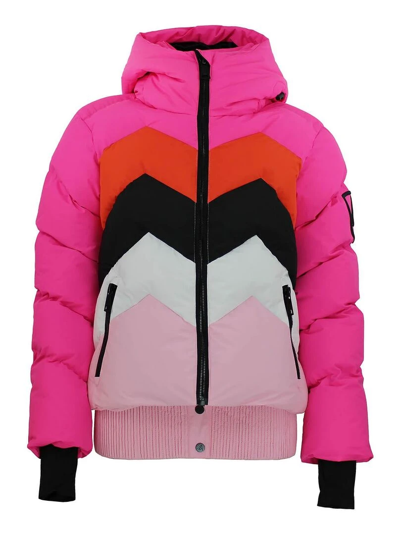 Doudoune de ski ARULIS PEAK MOUNTAIN Rose fushia