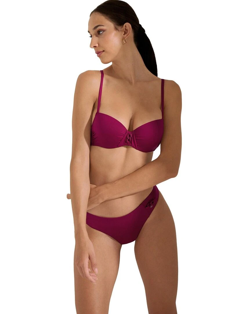 Bas maillot slip de bain Palma   Violet