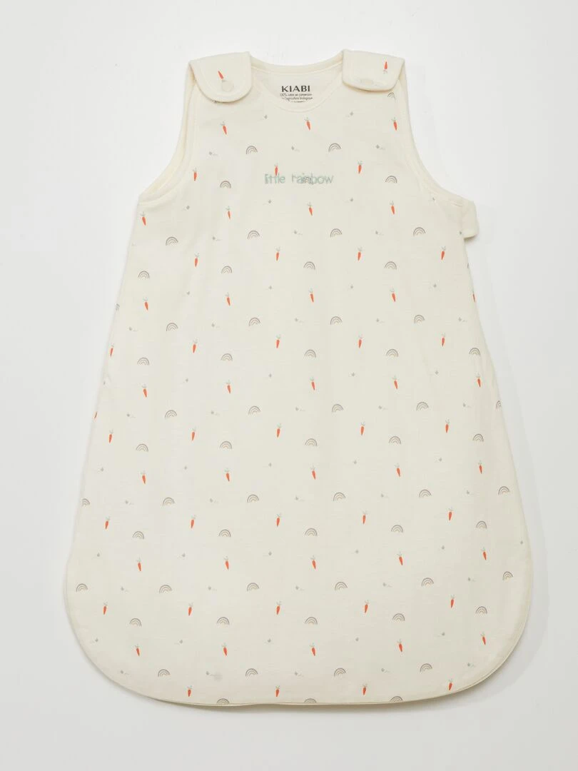 Gigoteuse chaude avec manches amovibles   TOG 2   Ecru