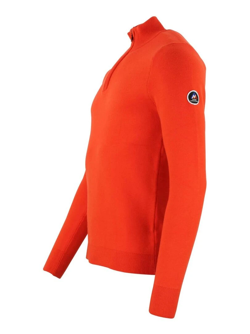 Pull homme CHARLITO   PEAK MOUNTAIN   Orange