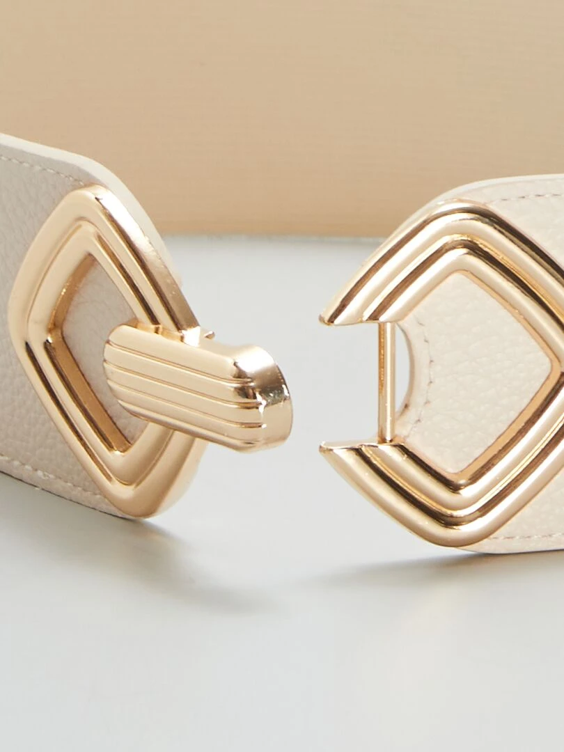 Ceinture élastique   Blanc