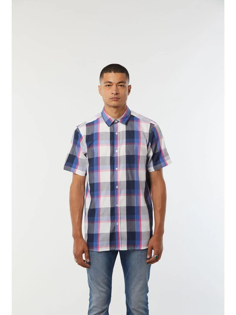 Lee Cooper Chemise manches courtes coton relax DOPLIS Rose fushia