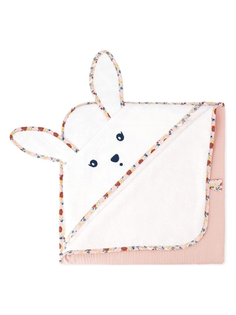 k doux cape de bain coquelicot   Rose