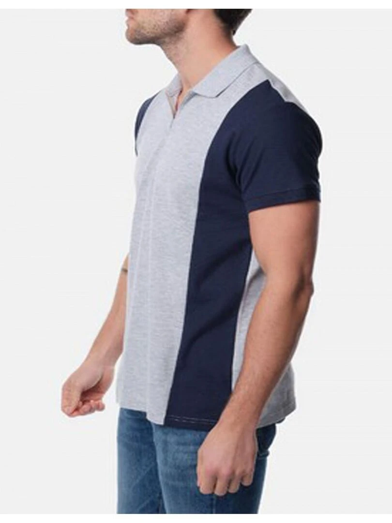 Polo manches courtes Kebello   Gris