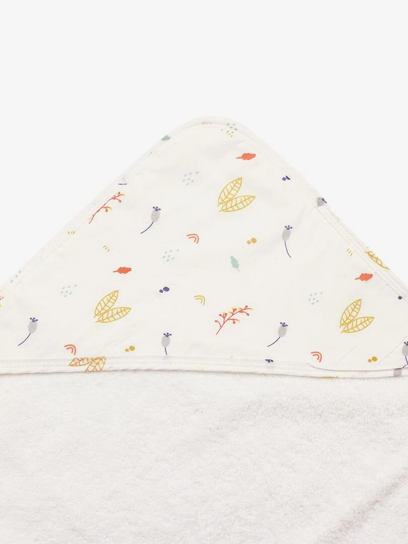 Cape De Bain + Gant Renard (70 X 70 Cm)   Rouge