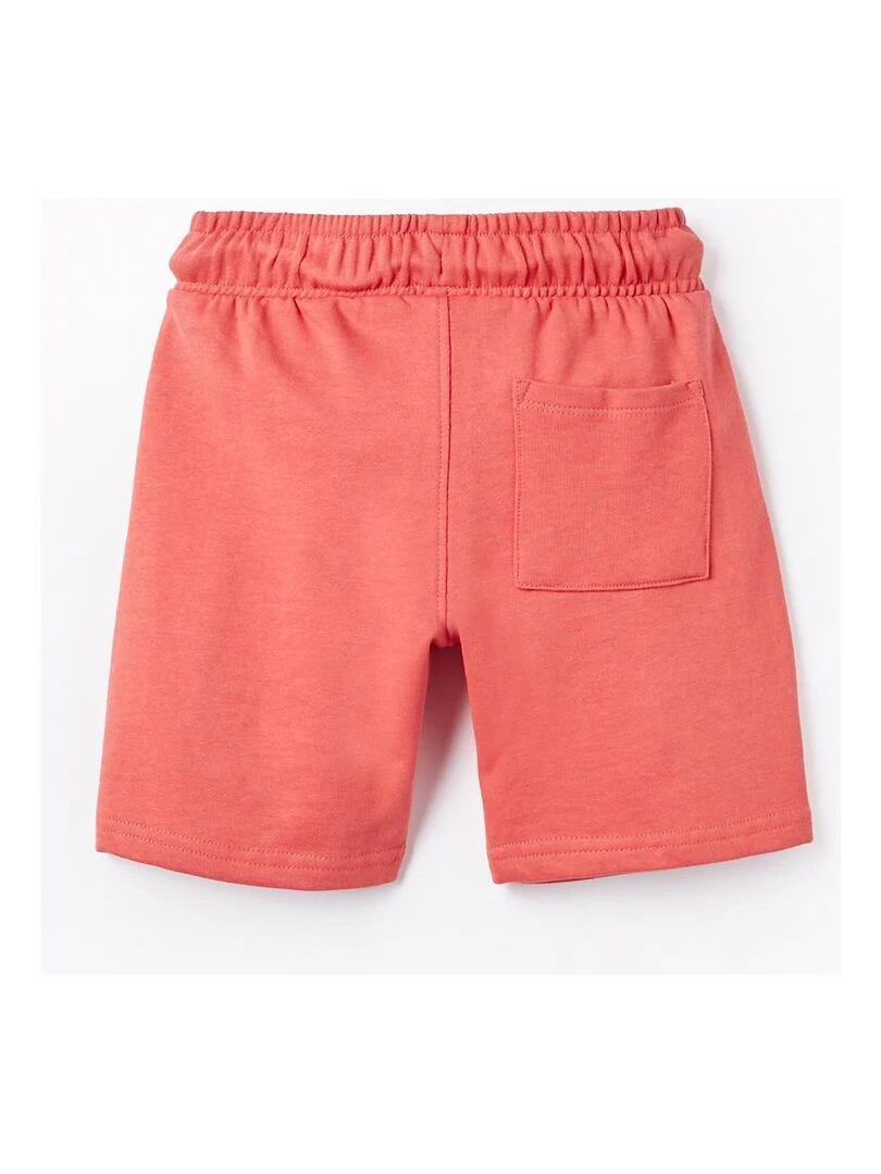 Short De Survêtement En Coton Pour Garçon Rose