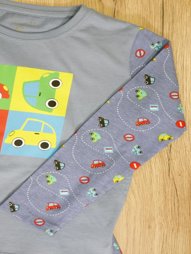 Pyjama 'bpp1 Vroum Vroum' 'doo&bo'   Bleu