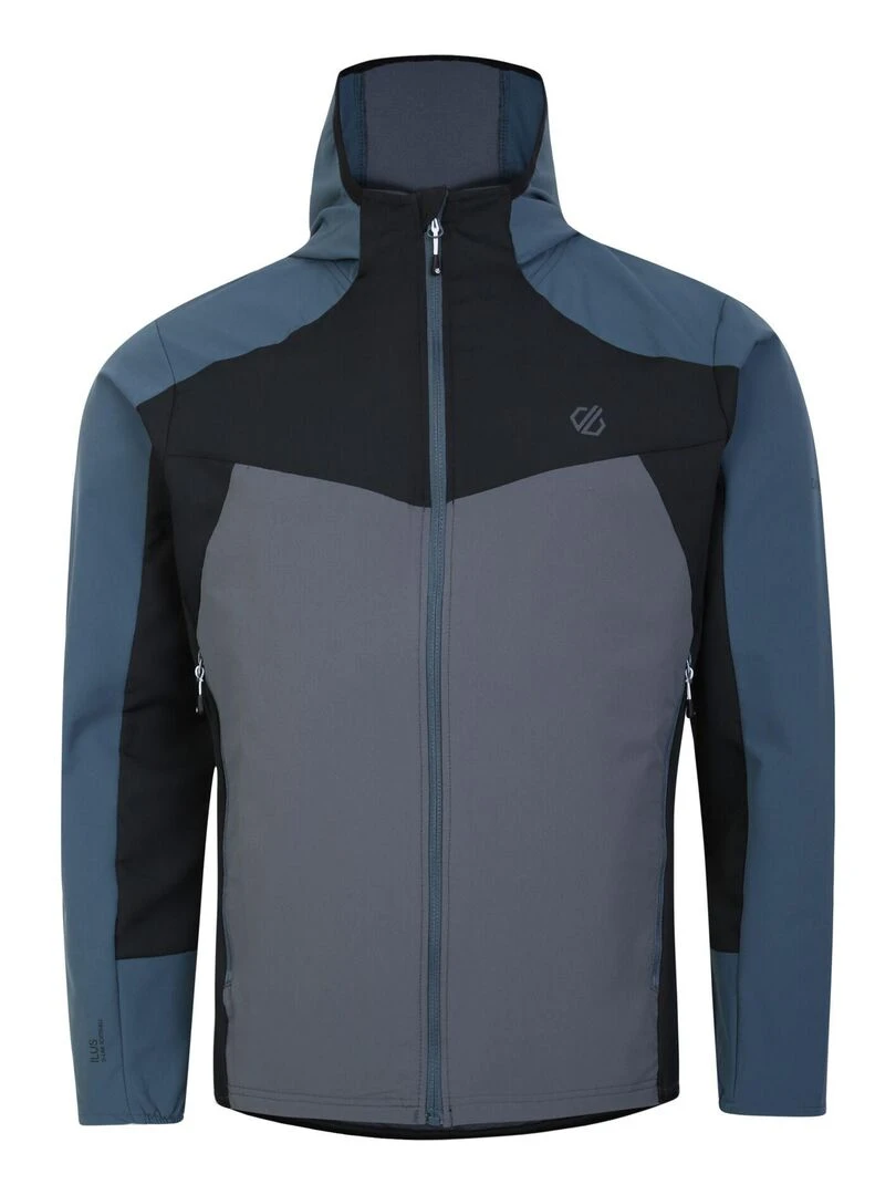 Dare 2B Veste softshell LATITUDINAL Bleu Noir Gris