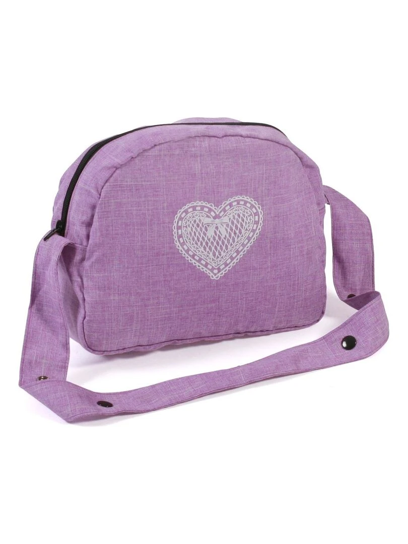 Sac à langer pour poussettes de poupées Mélange violet N/A