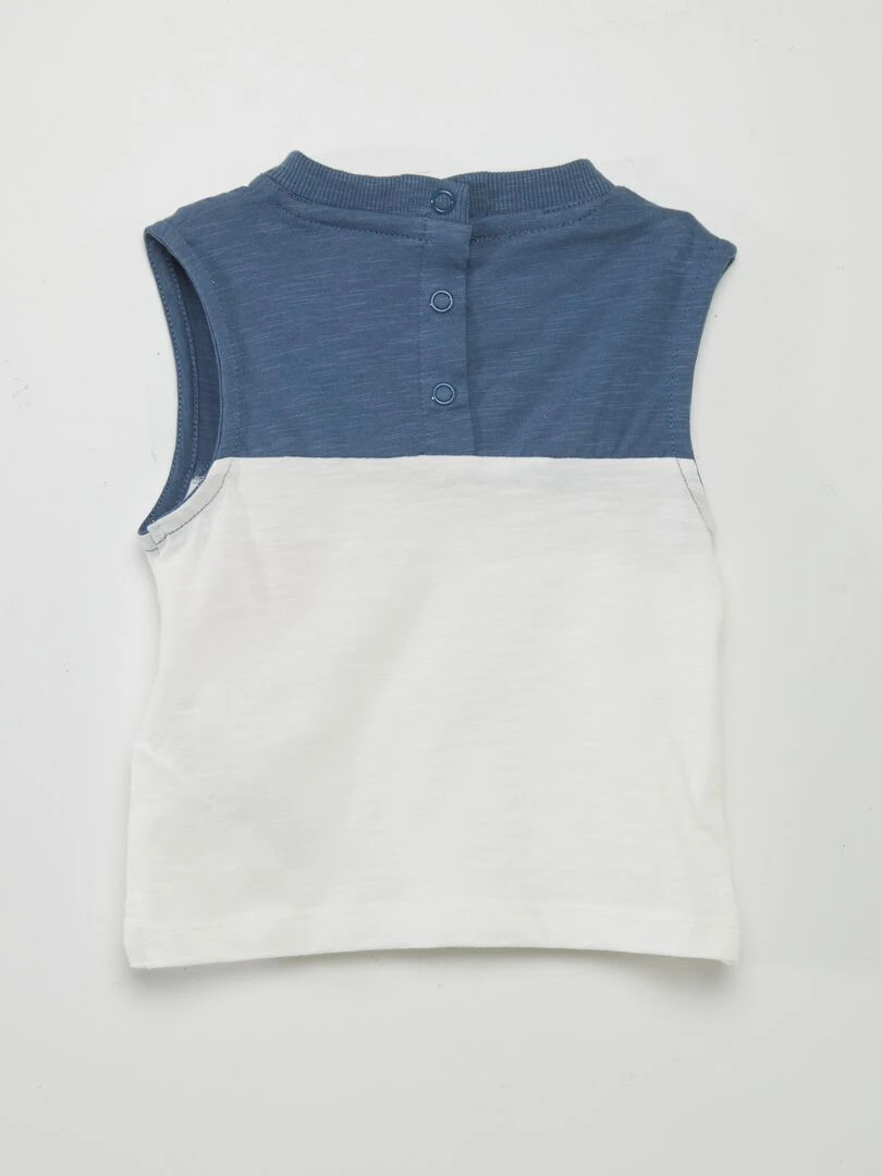 Ensemble débardeur + short 'Marvel'   2 pièces   Blanc