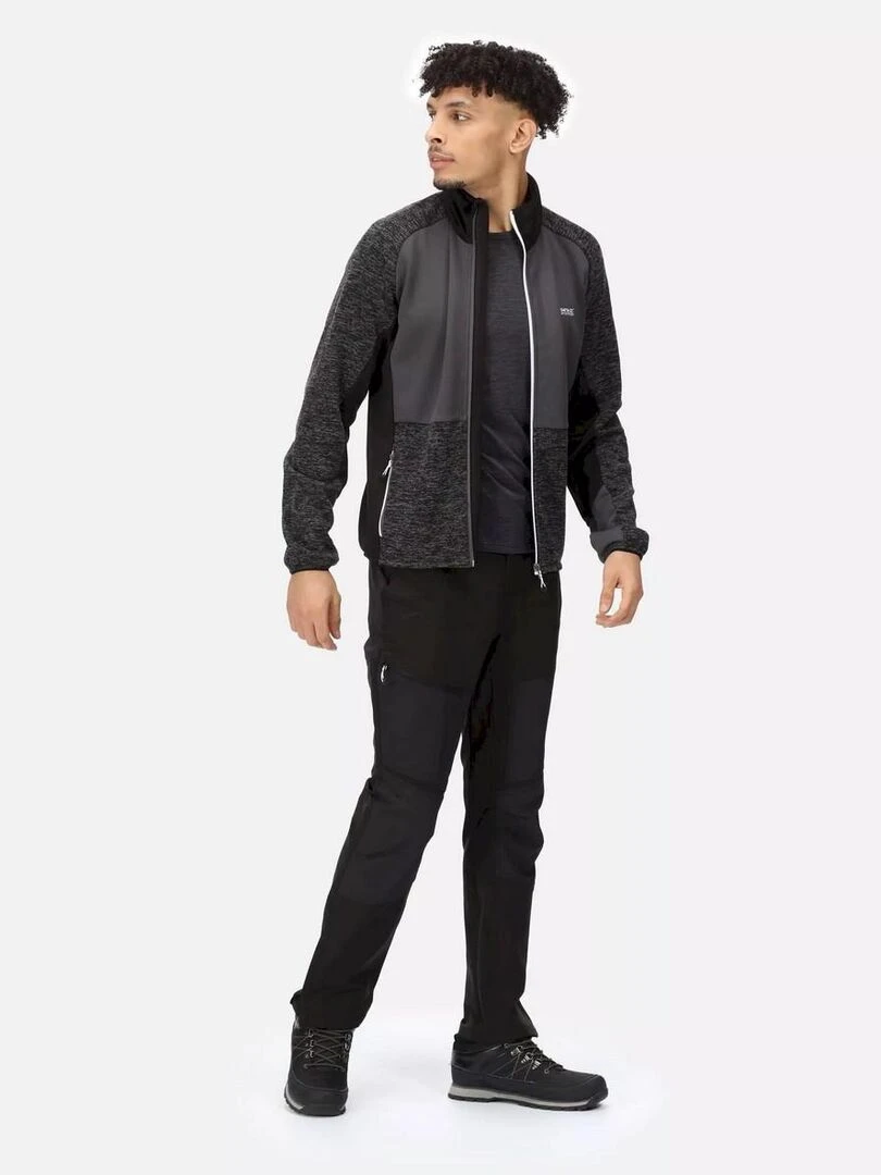 Regatta   Veste polaire COLADANE   Noir Gris Noir