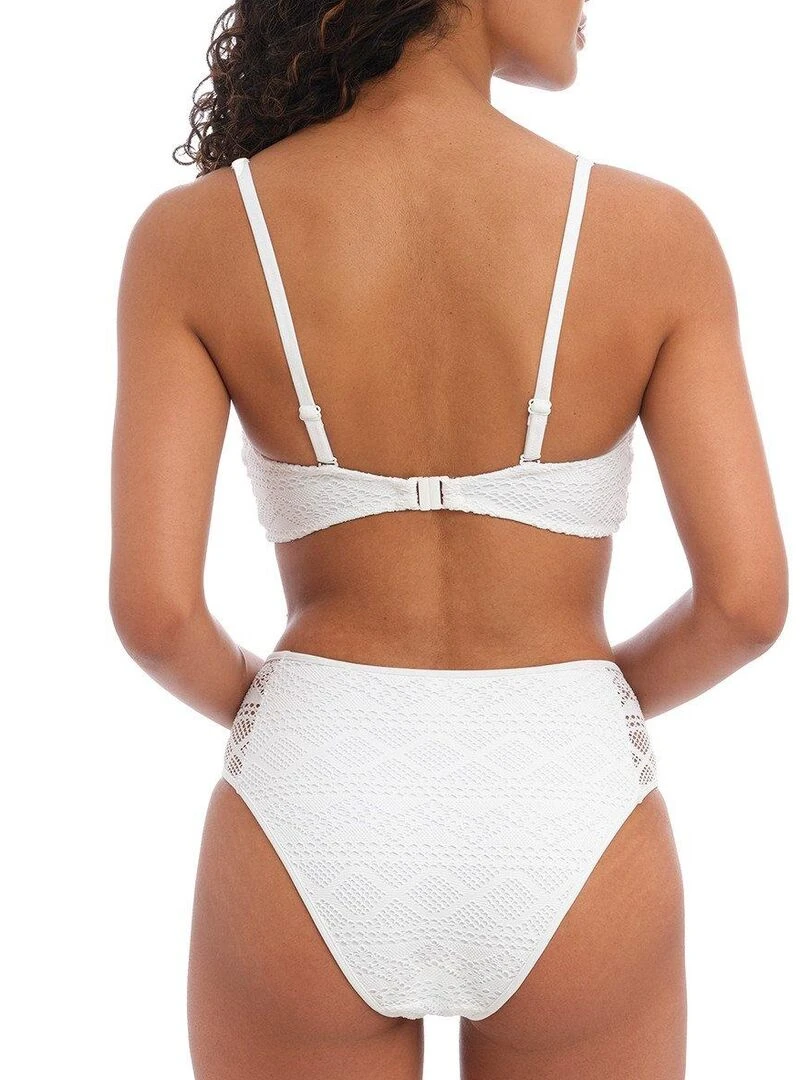 Haut de maillot de bain brassière à armatures cachées Sundance   Blanc