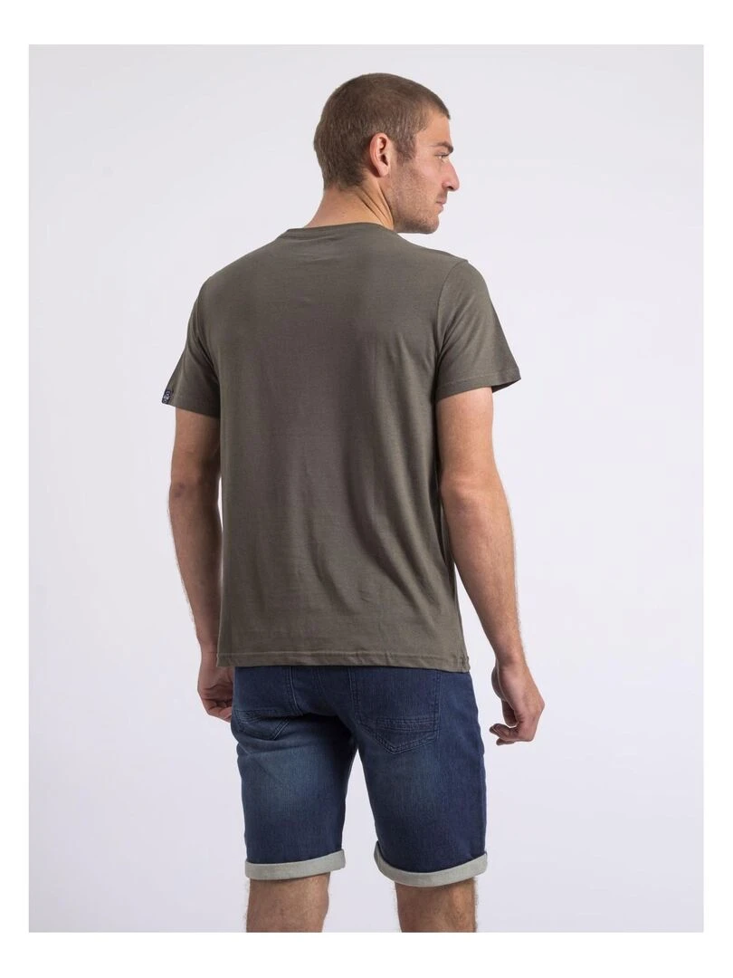T shirt col rond NOPILUCA Kaki