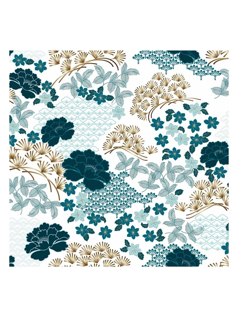 Nappe Toile cirée au mètre Shanghai Blanc