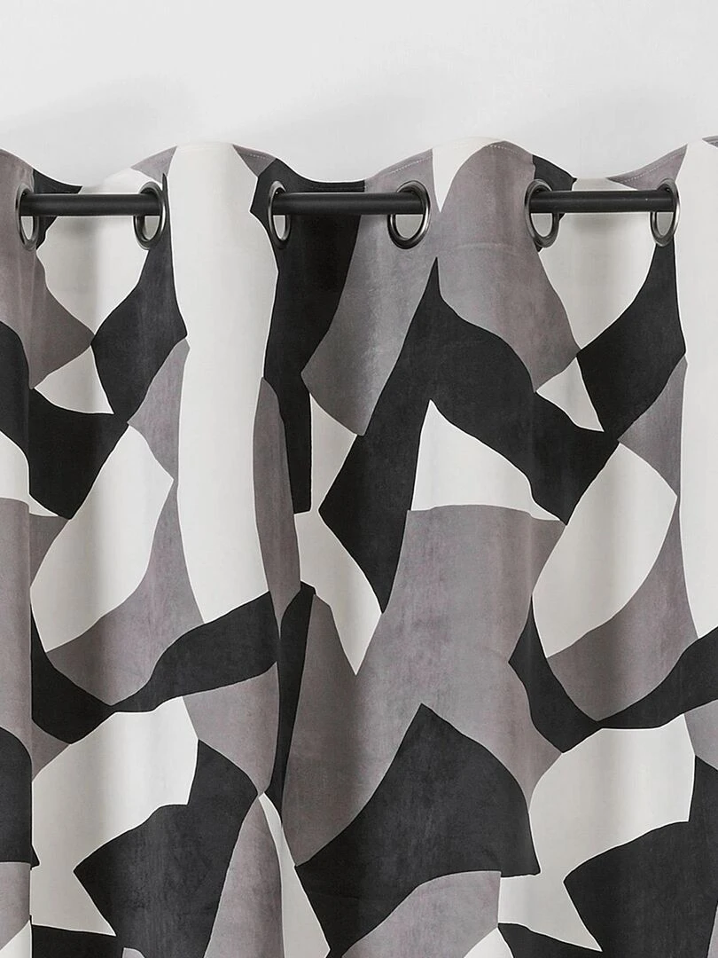 Rideau d'ameublement Camo Gris clair