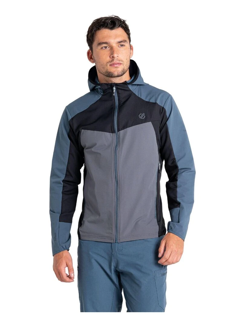 Dare 2B   Veste softshell LATITUDINAL   Bleu Noir Gris